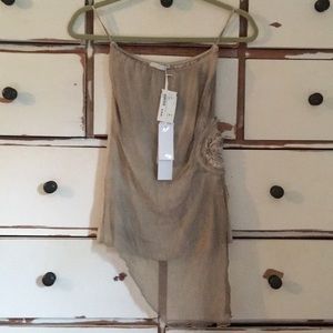 NWT SILK XS STRAPLESS TOP SPECIAL!